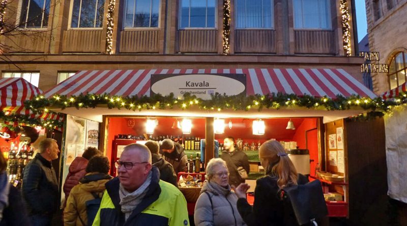 Για μια ακόμη χρονιά η Καβάλα είναι παρούσα στη χριστουγεννιάτικη αγορά της Νυρεμβέργης