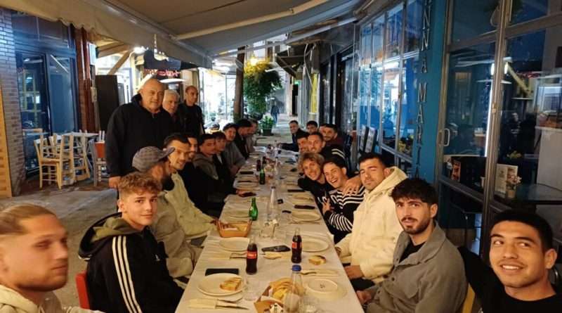 Δείπνο στήριξης  της ΕΠΣ Καβάλας στην ομάδα του ΑΟΚ  και πρόταση του προέδρου της ΕΠΣΚ για αγορά εισιτηρίων από τους φιλάθλους