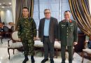 Αποχαιρετιστήρια συνάντηση Αντιπεριφερειάρχη Καβάλας με τον Στρατηγό Ηλία Κωστάκη και τον Ταξίαρχο Κωνσταντίνο Κόλια