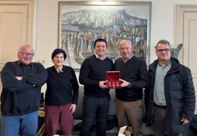 Συνάντηση του Δημάρχου Καβάλας, Θόδωρου Μουριάδη, με τον Γενικό Διευθυντή της ΕΟΚ, Κωνσταντίνο Σβερκούνο