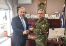 Εθιμοτυπική επίσκεψη του Διοικητή της 20ης Τεθωρακισμένης Μεραρχίας στο Δήμαρχο Θάσου