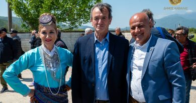 Χθες  στα καινούργια κοιμητήρια του Αμυγδαλεώνα, πραγματοποιήθηκε η υποδοχή της ιερής εικόνας της Παναγίας Σουμελά