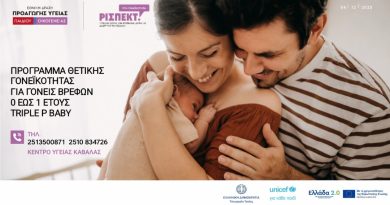 Κέντρο Υγείας Καβάλας: Ενισχύοντας τη σχέση γονέα-παιδιού από τα πρώτα στάδια της ζωής