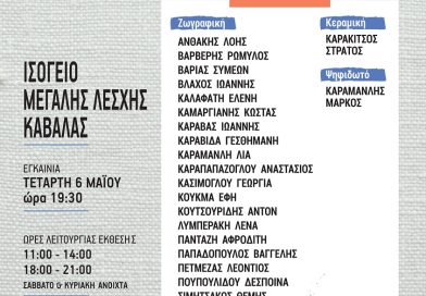 Όμιλος «Η Καβάλα Μπροστά»: Έκθεση ζωγραφικής με τίτλο «Εικαστική Περιπλάνηση 2026»